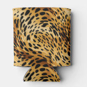 Leopard-Druckknopf färben Dosenkühler (Rückseite)