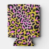 Leopard-Druckknopf färben Dosenkühler (Rückseite)