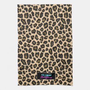 Leopard Druckküche Handtuch
