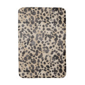 Leopard Druckmatte. Badematte (Vorderseite Vertikal)
