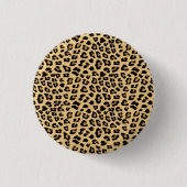 Leopard-Druckmuster Button (Vorderseite)