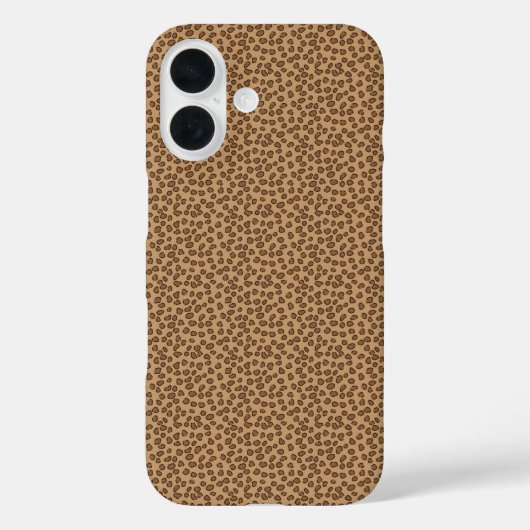 Leopard-Druckmuster Case-Mate iPhone Hülle (Rückseite)