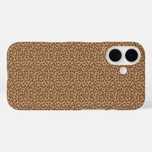 Leopard-Druckmuster Case-Mate iPhone Hülle (Rückseite (Horizontal))