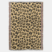 Leopard-Druckmuster Decke (Vorderseite Vertikal)