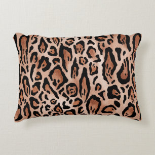 Leopard-Druckmuster Dekokissen