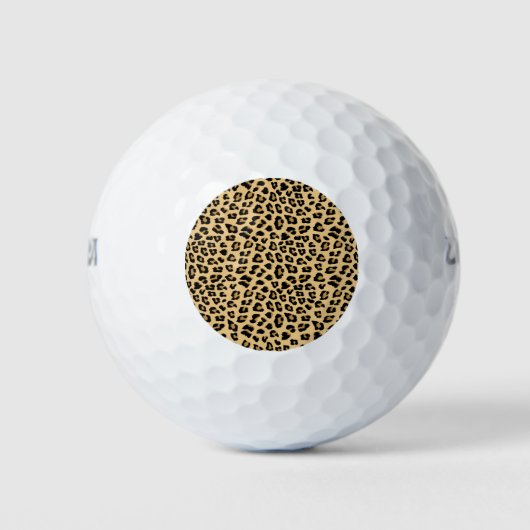 Leopard-Druckmuster Golfball (Vorderseite)