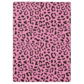 Leopard-Druckmuster Klemmbrett (Rückseite)