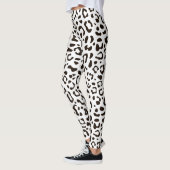 Leopard-Druckmuster Leggings (Links)
