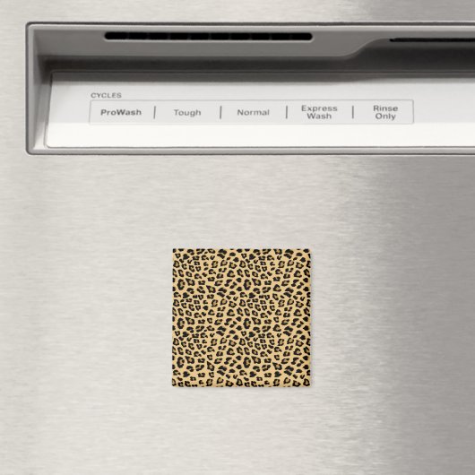 Leopard-Druckmuster Magnet (In Situ (Geschirrspüler))