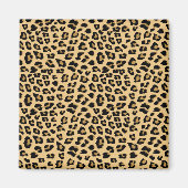 Leopard-Druckmuster Magnet (Vorne)