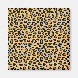 Leopard-Druckmuster Magnet