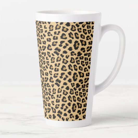 Leopard-Druckmuster Milchtasse (Rechts)