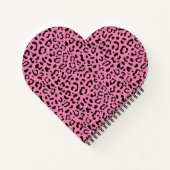 Leopard-Druckmuster Notizblock (Rückseite)