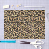 Leopard-Druckmuster Seidenpapier (Handwerk)