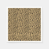 Leopard-Druckmuster Serviette (Vorderseite)