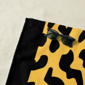 Leopard-Druckmuster Strandtuch (Beispiel)