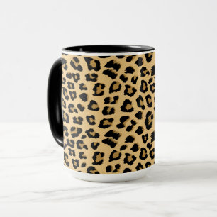 Leopard-Druckmuster Tasse