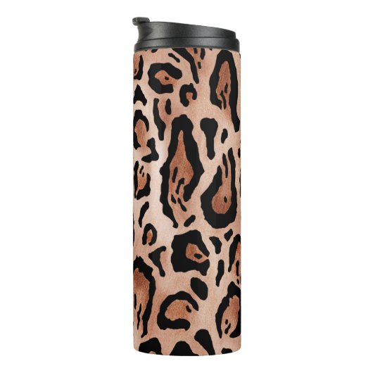 Leopard-Druckmuster Thermosbecher (Nach rechts gedreht)