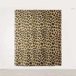 Leopard-Druckmuster Wandteppich