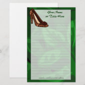 Leopard Druckschuhgeschosse Briefpapier (Vorne/Hinten)