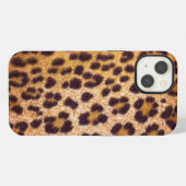 Leopard-Druckteppich iPhone Hülle (Rückseite (Horizontal))