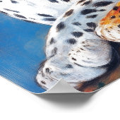 Leopard Duo Poster (Ecke)
