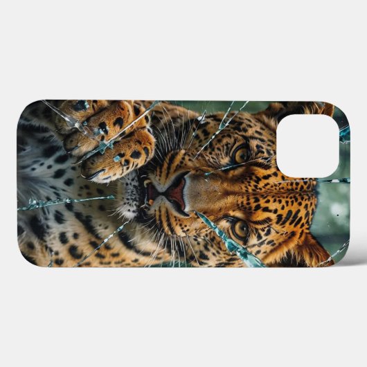 Leopard durchbrechen Case-Mate iPhone hülle (Rückseite (Horizontal))