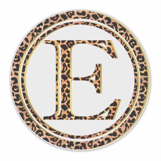 Leopard E Aufkleber (Vorderseite)