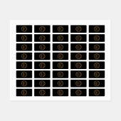 Leopard E Etiketten (Blatt)