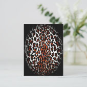 "Leopard Egg" Postkarte (Stehend Vorderseite)
