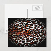 "Leopard Egg" Postkarte (Vorne/Hinten)