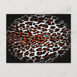 "Leopard Egg" Postkarte