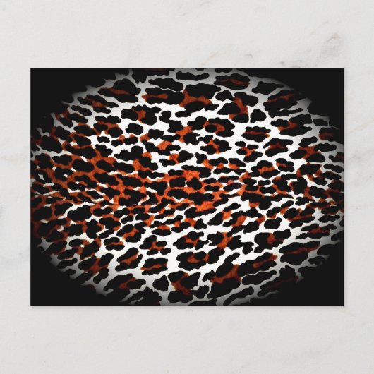 "Leopard Egg" Postkarte (Vorderseite)