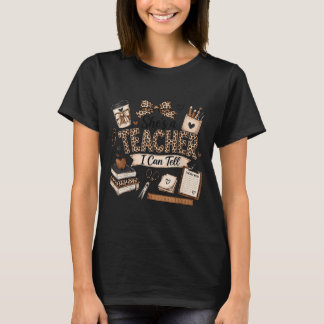Leopard Ein Lehrer kann zurück zur Schule Clroom s T-Shirt