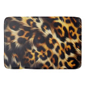 Leopard Elegance: Das stiehlt die Show Badematte (Vorderseite)