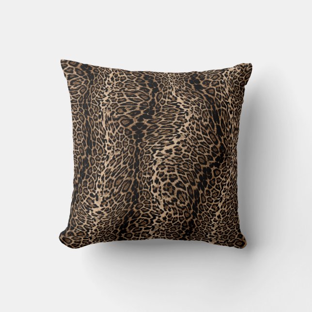 Leopard Elegant print Cushion Set Kissen (Vorderseite)