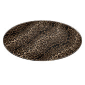 Leopard Elegant print Schneidebrett (Ecke)