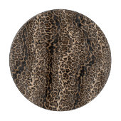 Leopard Elegant print Schneidebrett (Vorderseite)