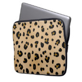 Leopard-Elektronik-Tasche Laptopschutzhülle (Vorderseite Links)