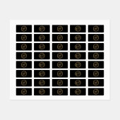 Leopard @ etiketten (Blatt)