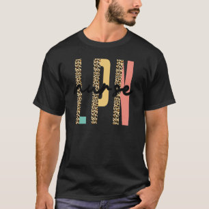 Leopard examinierte Krankenschwester Rn Lpn Nicu E T-Shirt