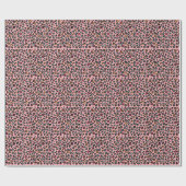 Leopard Exotic: farbenfroher Nahtloser Spaß. Geschenkpapier (Flach)