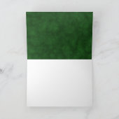 Leopard Extravagante Weihnachtskarte Feiertagskarte (Innenseite)