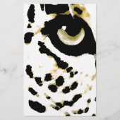 Leopard Eye Briefpapier (Vorderseite)