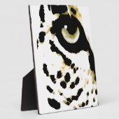 Leopard Eye Fotoplatte (Seite)