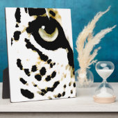 Leopard Eye Fotoplatte (Seite)