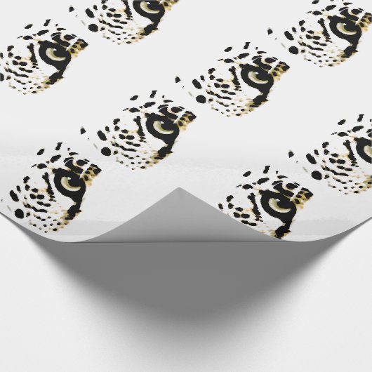 Leopard Eye Geschenkpapier (Ecke)