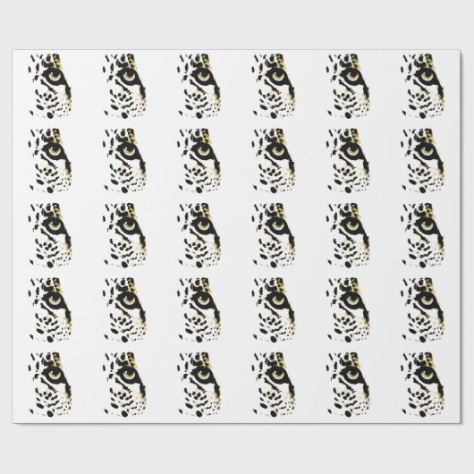 Leopard Eye Geschenkpapier (Flach)