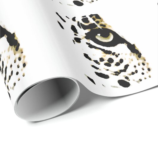 Leopard Eye Geschenkpapier (Rolleneckpunkt)