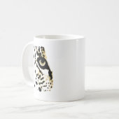 Leopard Eye Kaffeetasse (Vorderseite Links)